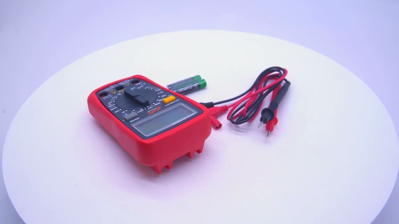 JTC6008J - デジタルテスター - ケース付電池：単4電池X2