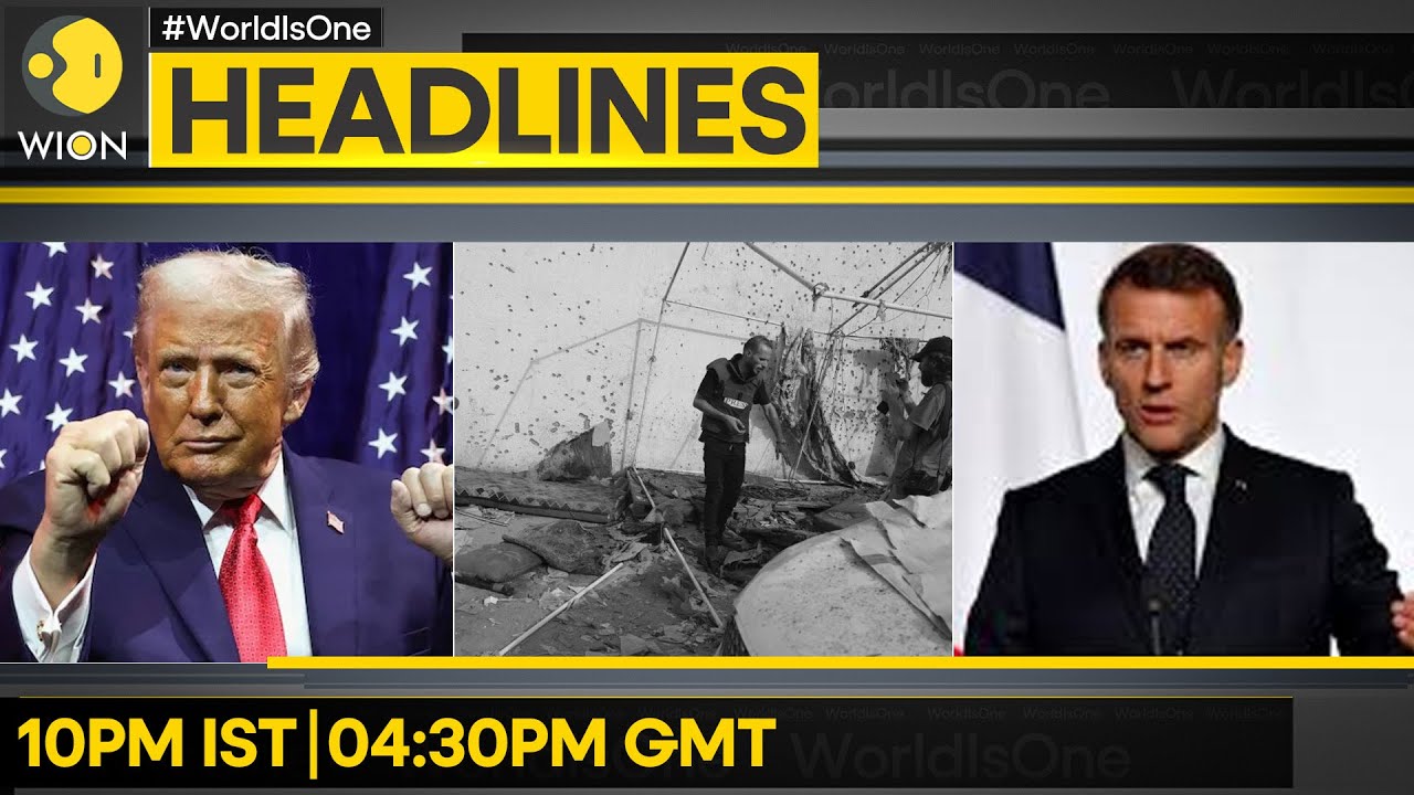 Macron: US Turning Away From Allies | Gaza:4 Killed in Israeli Strikes  | HEADLINES