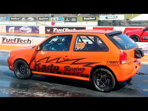 Gol DT-A 16V turbo - 402m em 8.487! Recorde no Velopark!