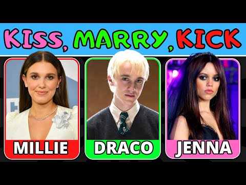 KISS, MARRY, KICK | Would You Rather... ACTORS Edition