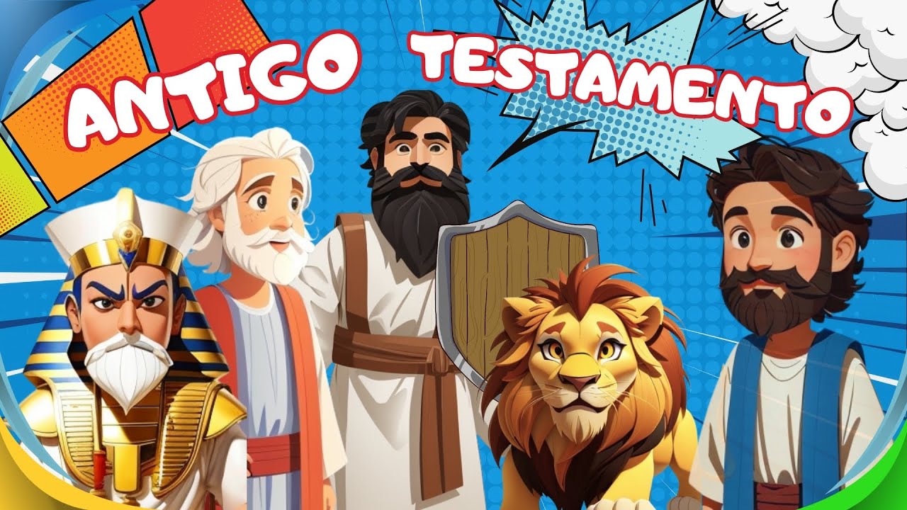 O ANTIGO TESTAMENTO DESENHOS BÍBLICOS - Maratona Bíblica Infantil