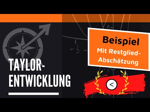 Taylorentwicklung | Beispiel mit Restglied-Abschätzung | LernKompass - Mathe einfach erklärt