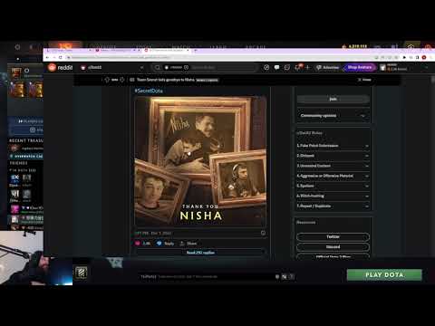 Team Secret bids goodbye for Nisha & ImmortalFaith as new Nigma Galaxy Coach