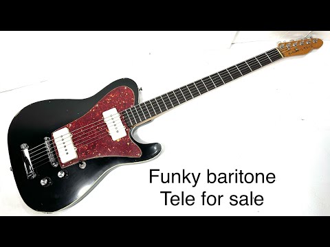 Awesomesauceguitars baritone electric telecaster bass vi | Reverb