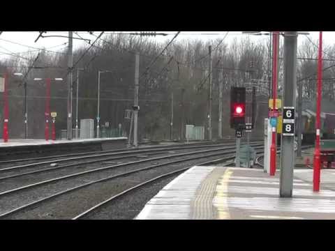 37607/37194 6K73 Sellafield - Crewe flasks 25th January 2014