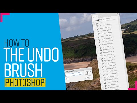 How to use the history brush in photoshop [4K]