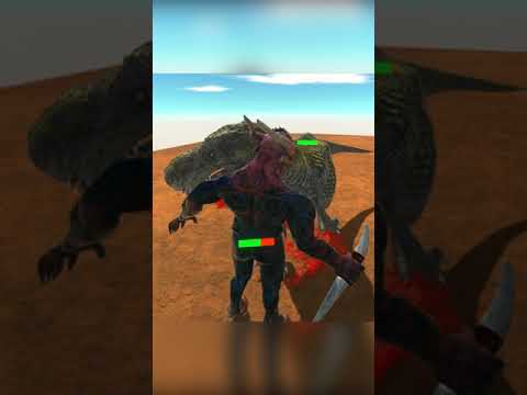 Kozarog vs Tiranossauro Rex   Animal Revolt Battle Simulator #Shorts