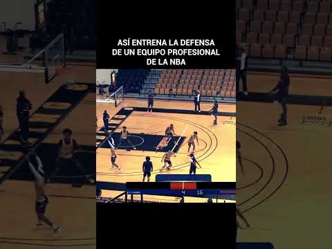 Así entrena un equipo de basquetbol #nba #basketball #training #defense