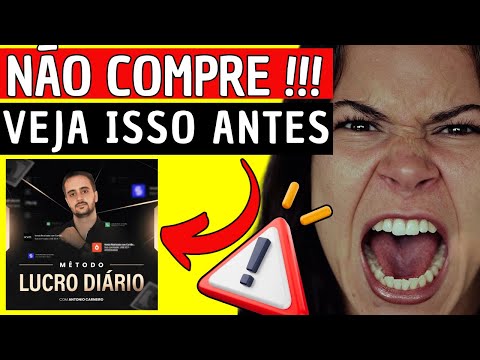 ????MÉTODO LUCRO DIÁRIO ❌⚠️PERIGO⚠️❌ MÉTODO LUCRO DIÁRIO É SEGURO   MÉTODO LUCRO D