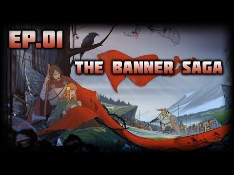Let's Play The Banner Saga - Ep.01 - First Few Fights!