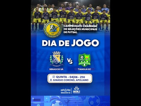 Final do Campeonato Cearense de Seleções Municiapais de Futsal 2026