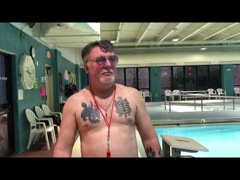 Billy the lifeguard from Stranger Things parody