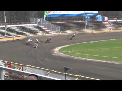 ŻKS Ostrovia Ostrów - Włókniarz Częstochowa - 5 bieg - sparing - 19.04.13