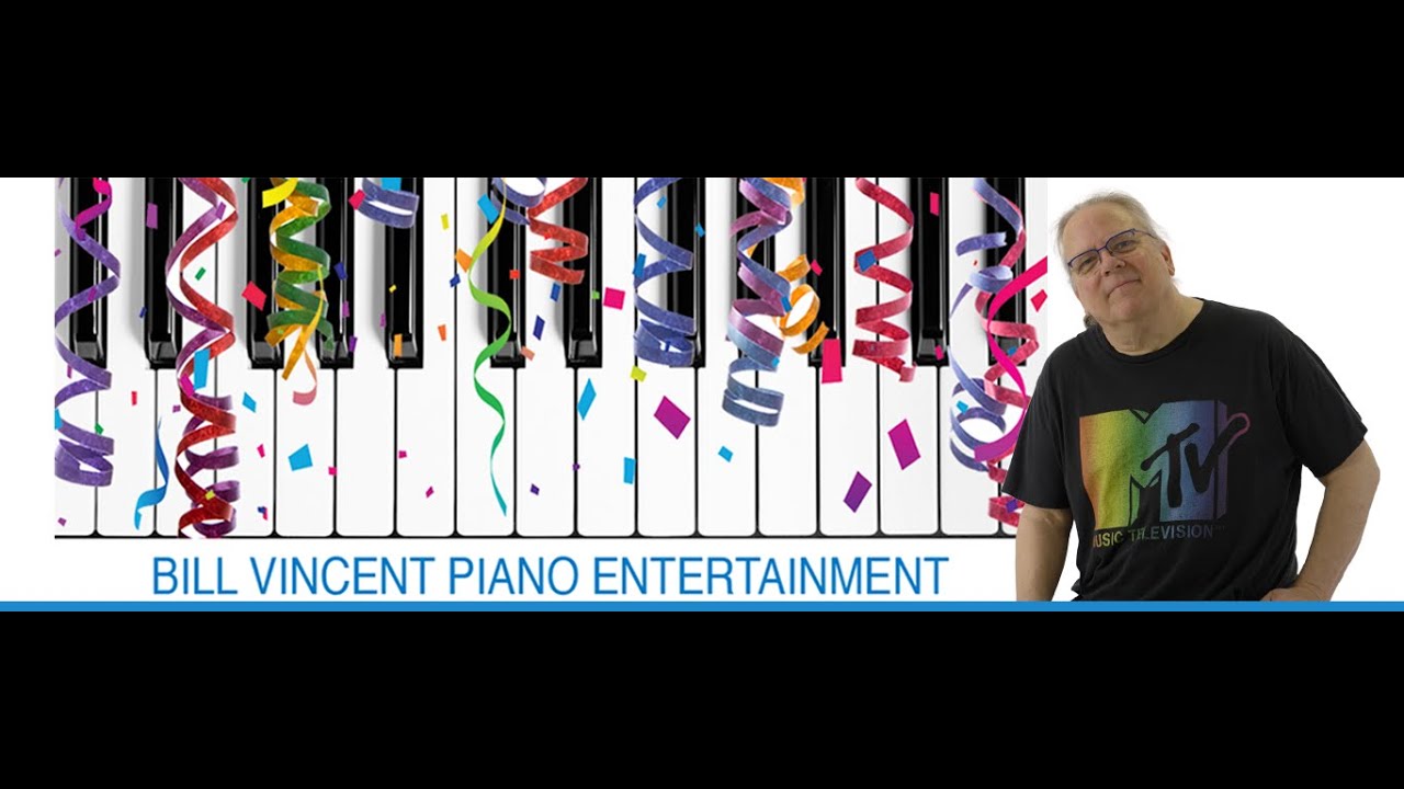 Promotional video thumbnail 1 for Bill Vincent Piano Entertainment