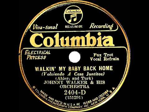 1931 Charleston Chasers (as ‘Johnny Walker’) - Walkin’ My Baby Back Home (Paul Small, vocal)