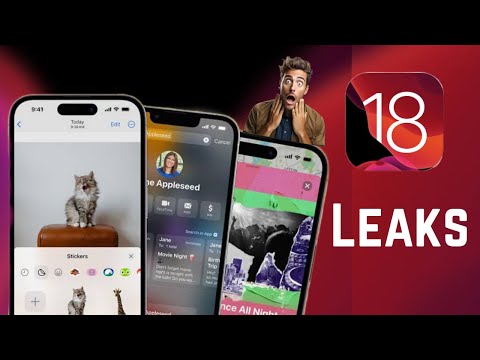 Leaks iOS 18 / iOS 18 release date /iOS 18 supported devices/ iOS 18 features /iOS 18 trailer