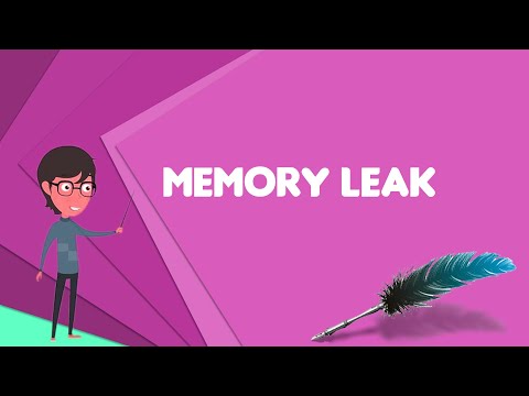 What is Memory leak? Explain Memory leak, Define Memory leak, Meaning of Memory leak