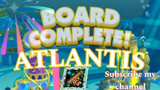 💵💵COMPLETE BOARD 🤑 ATLANTIS!! MONOPOLY GO