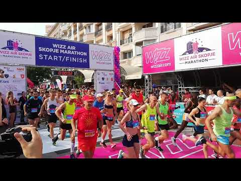 Skopski polumaraton start