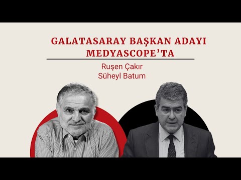 Galatasaray başkan adayı Prof. Süheyl Batum izleyicilerin sorularını yanıtlıyor - canlı izle