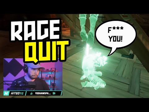 Sea of Thieves: Salty Toxic Pirate Rage Quits [STOLEN ATHENA]