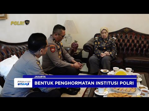 POLRI LAKUKAN ANJANGSANA KEPADA Ny NANI MOCHAMMAD SANOESI