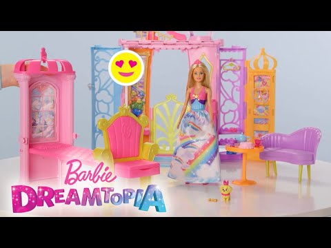 مجموعة ألعاب ملونة مع قلعة للجنية  ، ملحقات ، ، من بتربي video