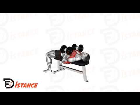 Développé couché serré aux haltères prise marteau - Exercice Développé couché serré aux haltères prise marteau en vidéo