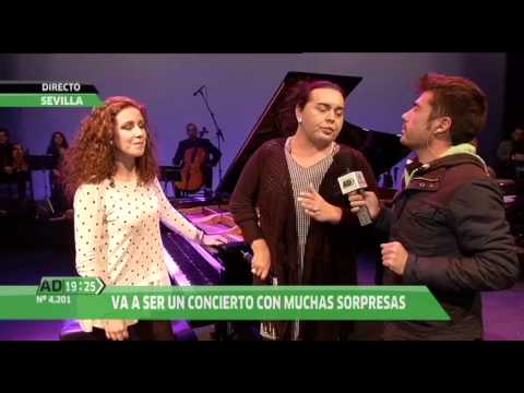 Laura de los Ángeles en Andalucía Directo - 26/01/2015 Canal Sur