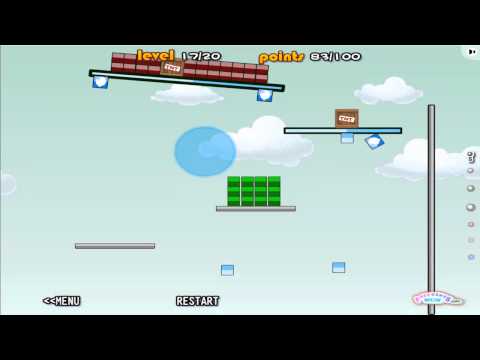 Blosics 3 - Level 17 - Walkthrough - Lösung - Perfect Solution