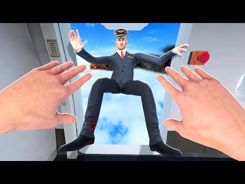 Throwing the PILOT Out of the Plane - Newton's Playground VR