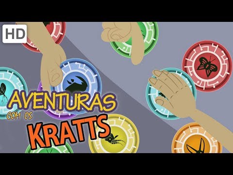 Aventuras com os Kratts 💿 Troca de Discos de Poder Animal 💿