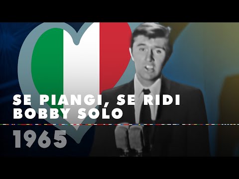 SE PIANGI, SE RIDI - BOBBY SOLO (Italy 1965 – Eurovision Song Contest)