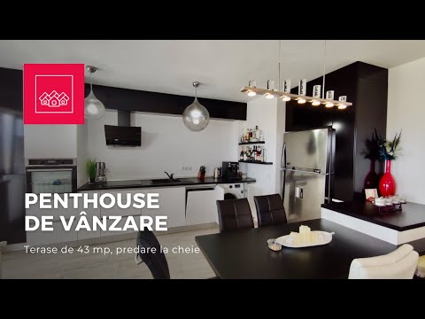 Penthouse de vanzare in Sibiu - terase 43 mp - ultramodern - la cheie