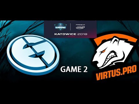 Evil Geniuses VS Virtus Pro Game 2 Katowice 2018 Intel Highlights