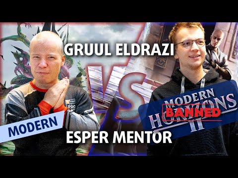 Modern Horizons is Banned! | Gruul Eldrazi vs Esper Mentor