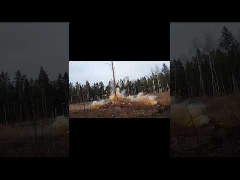 10 kg Ammonal (AN + AL; Ammonium Nitrate + Aluminium) #explosion