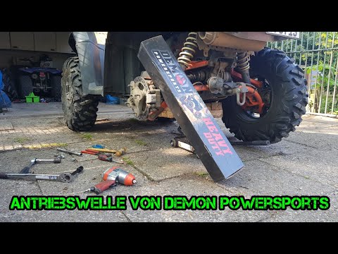 Antriebswelle || Demon Powersports || ein kleiner Vergleich zu den Originalen