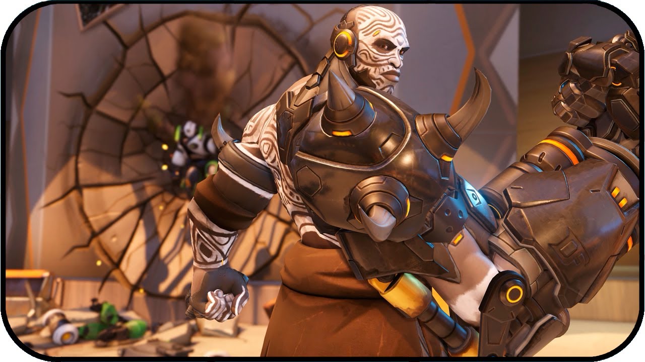 🎮 Overwatch - Doomfist Pintado - Animated Wallpaper 4K 60fps 🎮