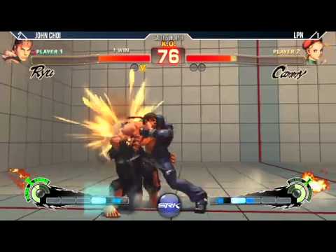 Salty Sunday II - SSFIV:AE 2012 Grand Finals - John Choi (Ryu) vs. LPN (Cammy/Adon)