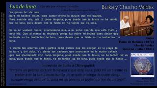 Luz de luna (Alvaro Carrillo) - Concha Buika y Chucho Valdés