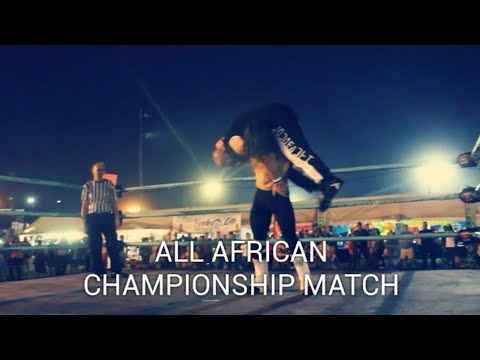 WWE future star || Alessandro vs Loudmouth | All African Championship | 2020