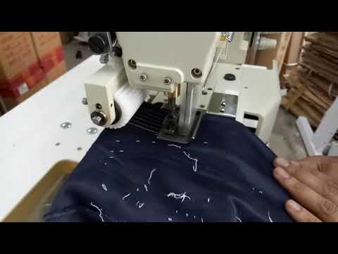 Novel NL 4406 PMD 6 Needle high speed cylinder bed elastic attaching machine