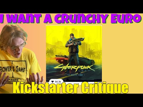Cyberpunk 2077 - The Board Game- Interest Piqued -Kickstarter Critique Review