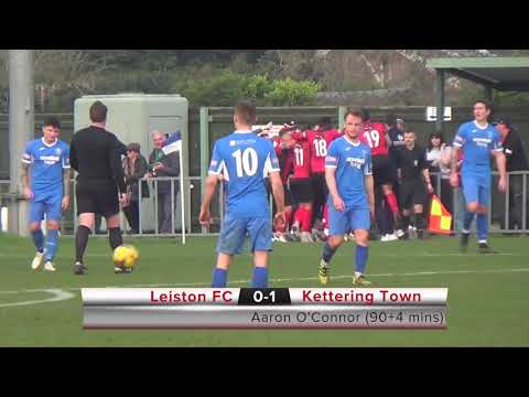 Leiston FC 0 1 KTFC   highlights   30 03 2019