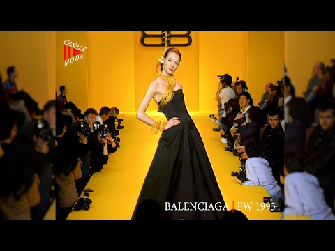 BALENCIAGA Fall Winter 1993 Paris - Canale Moda