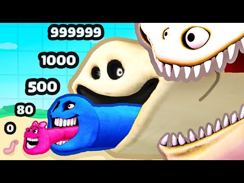 Can I Escape The STRONGEST HUNGRY WORM?