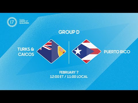 Turks and Caicos Islands vs Puerto Rico | 2026 Concacaf Under-17 Qualifiers