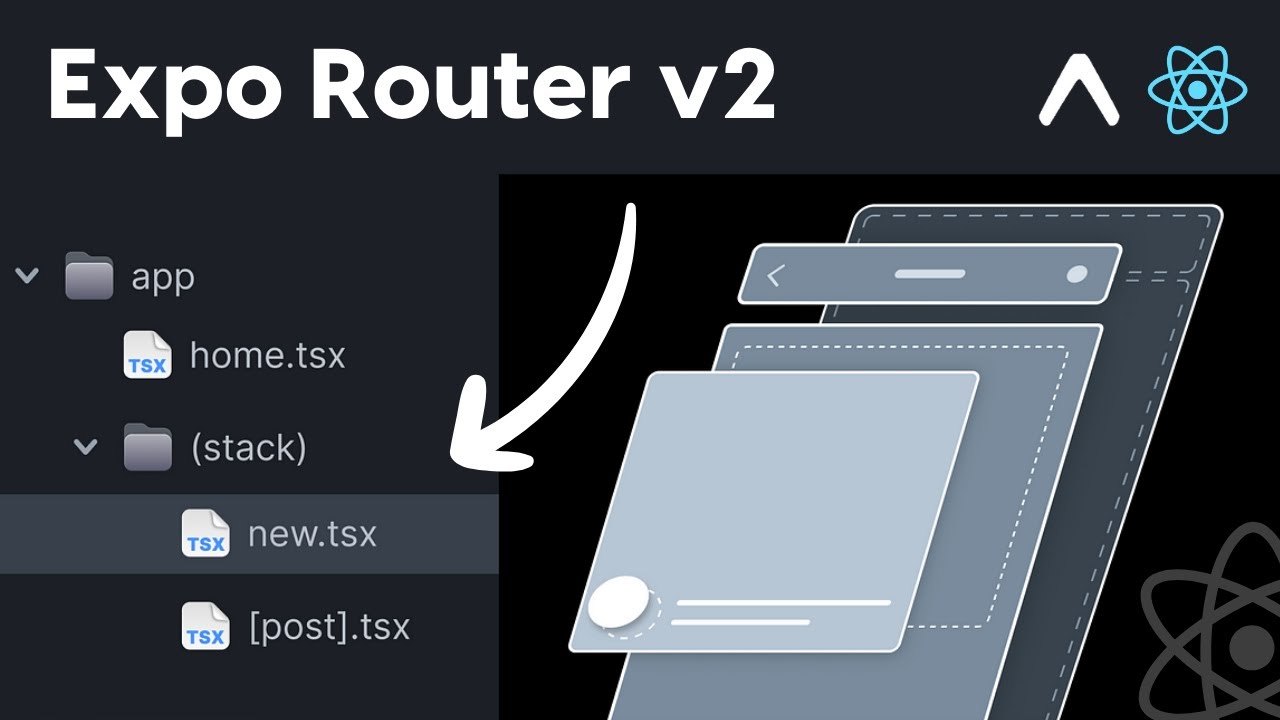 Build complex layouts with Expo Router v2 and Expo SDK 49 | File Based Routing | React Native