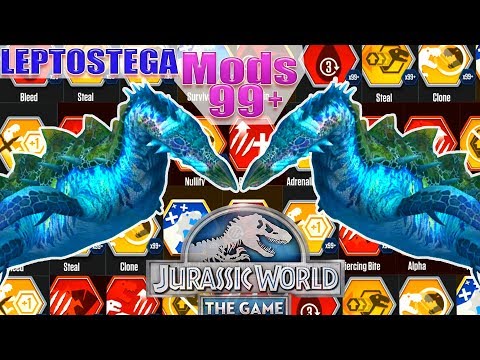 Leptostega war of super soldiers (part11) || Jurassic world the game